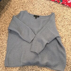 Ann Taylor Soft Blue Knit Sweater